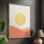 Simple Boho Sun I, reproduction encadrée - bois massif-1776364078