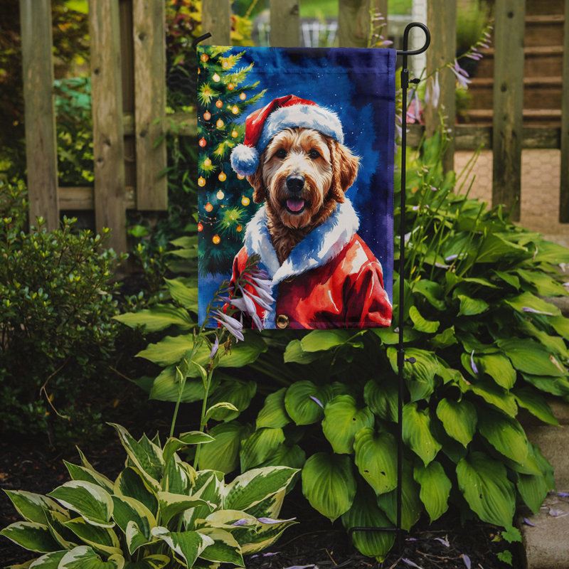 Drapeau de jardin Doberman Pinscher, Labradoodle