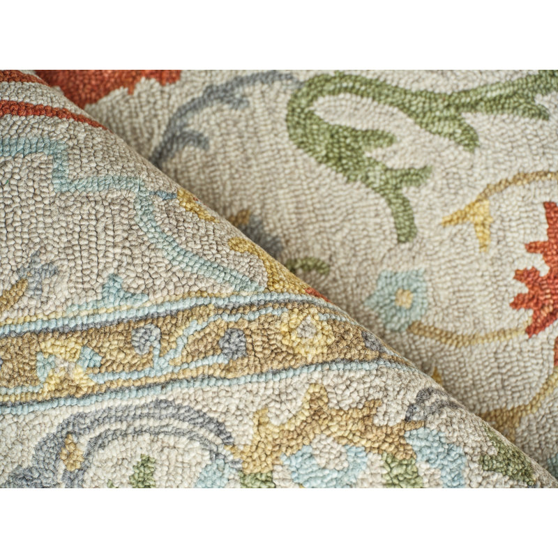 Newport hand-tufted New Zealand Wool Beige Area Rug, 10'X14'