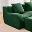 4 épaisseurs en forme de L en tissu, sans assemblage requis, courbées, base coulissante, éponge haute densité 32d pour un salon confortable avec sièges, caractéristique, décoration intérieure
