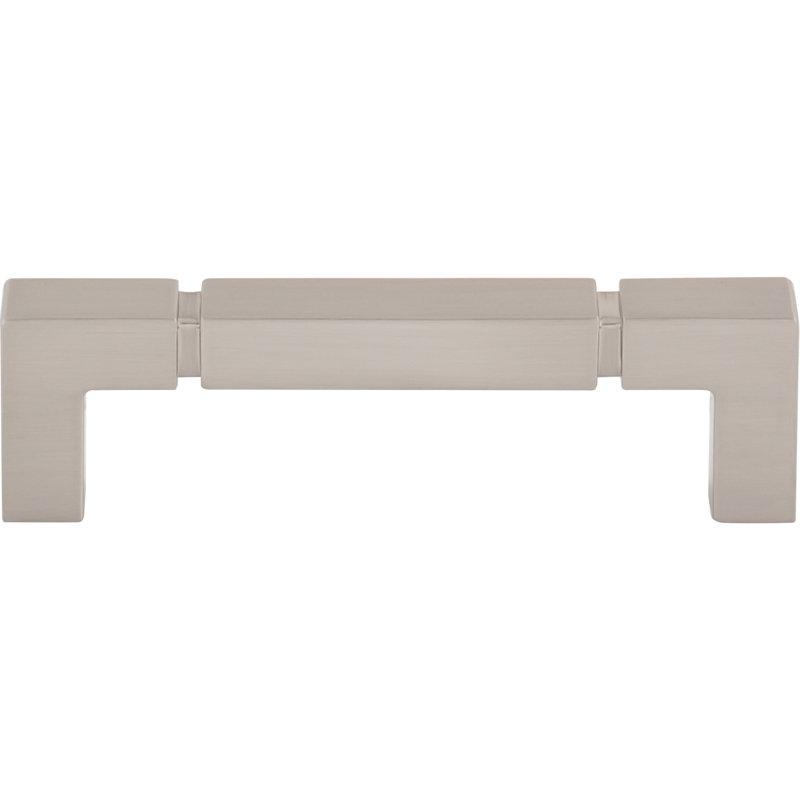 Langston Bar Pull, Brushed Satin Nickel, 3 3/4" Center To Center