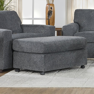 Hughes Furniture 18600 Ottoman with Casters