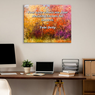 Astoria Grand Gallery Wrapped Canvas By Ron Ziegler: "This is the operative statement. The others are