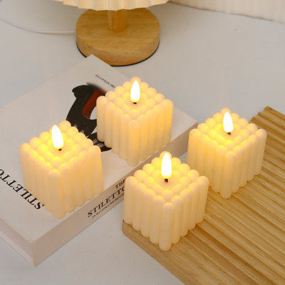 Battery Operated  Candle 2024  Shaped Candle  Battery Operated Candle Cute Mini Suitable For Kids Flameless  Candles Led Star Candle