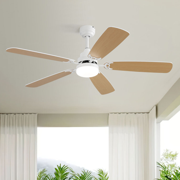 Sofucor 52" 5-Blades Standard Ceiling Fan with LED Lights and Remote Control-Nova