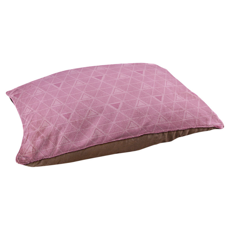 Coussin pour chien Chen, Moyen (l 40 po x P 6,5 po x H 30 po), Rose clair