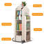 Bibliothèque à 360 °, bibliothèque sur pied-1666530099