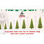 Arbre de Noël mince 11 pi avec 80 lumières à DEL blanc chaud 1180 Pe + Conseils 11 pi avec conception à charnières pour les appartements, assemblage rapide, apparence réaliste