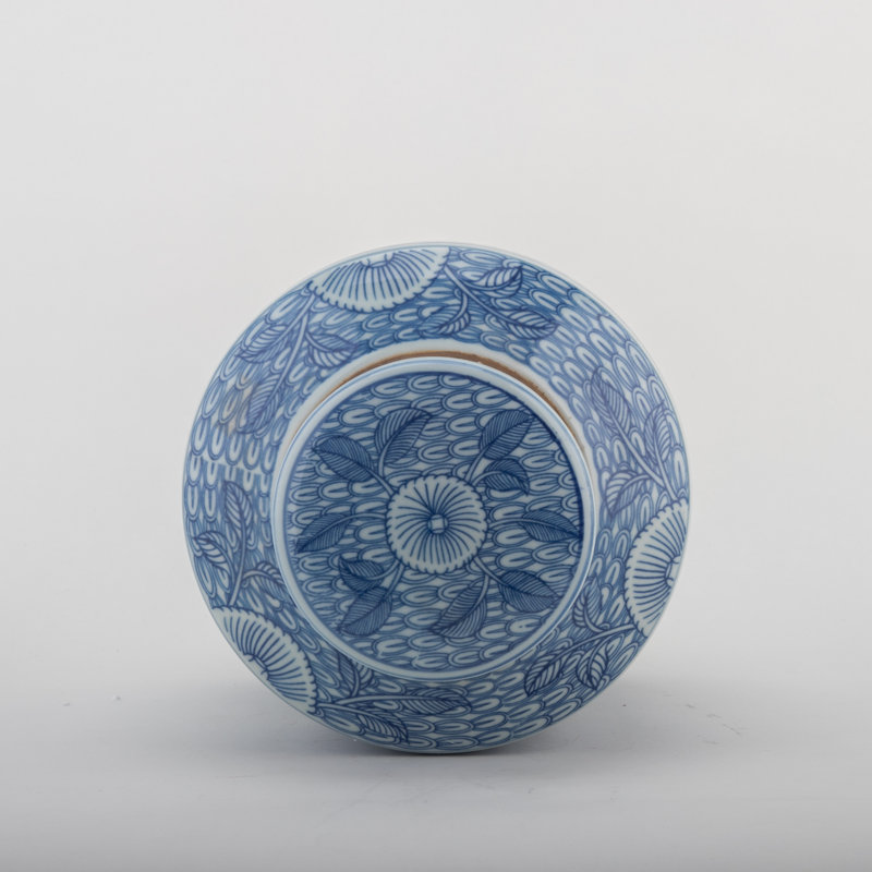 Handmade Porcelain China Ginger Jar