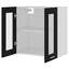 Black Hanging Glass Cabinet 60X31x60 Cm-1533874564