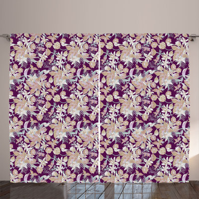 Semi Sheer Curtain Pair