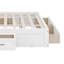 Grand lit plateforme avec 6 tiroirs-346571694