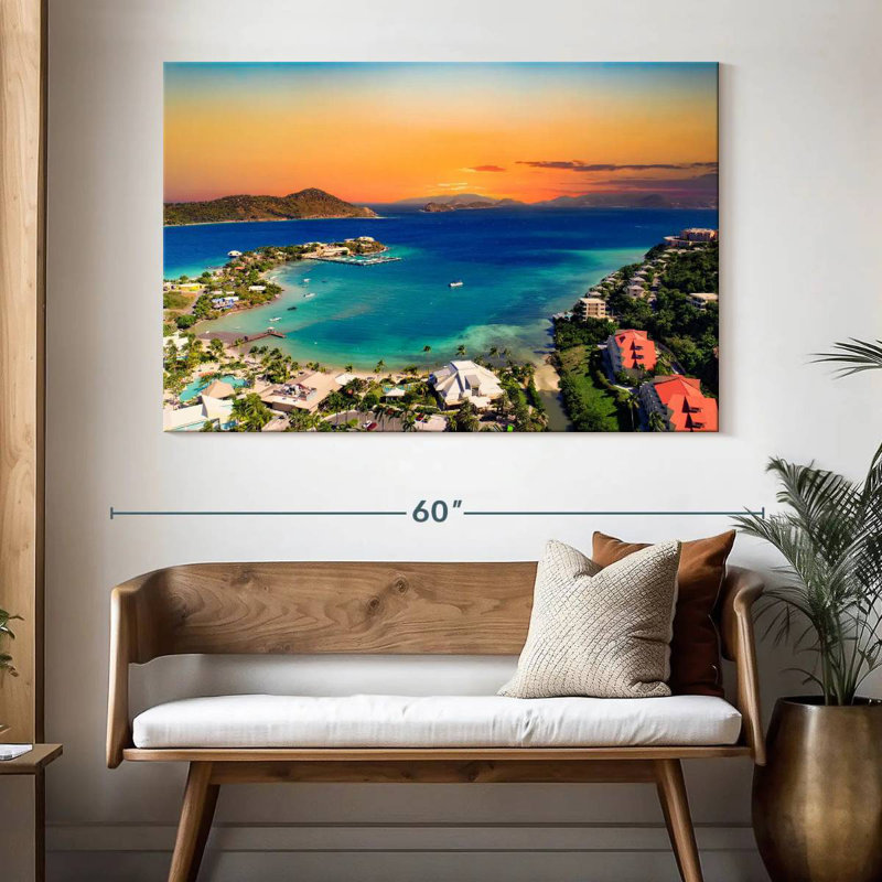 Ravi St. Thomas US Virgin Islands, 34" H x 51" W