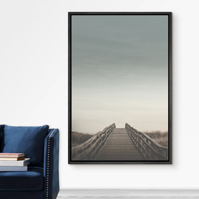 " Wooden Pier To The Ocean "