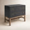 Fiona Nightstand - Black Raffia