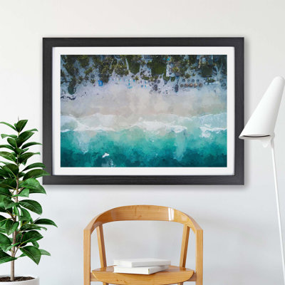 Tulum Mexico Beach - Framed Print
