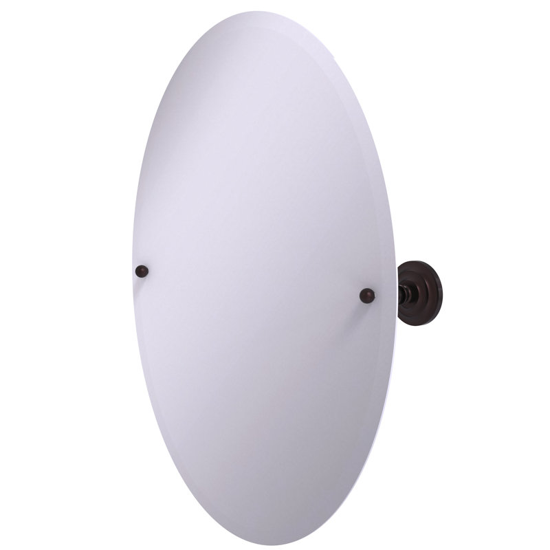 Gober Metal Wall Mirror, Antique Bronze