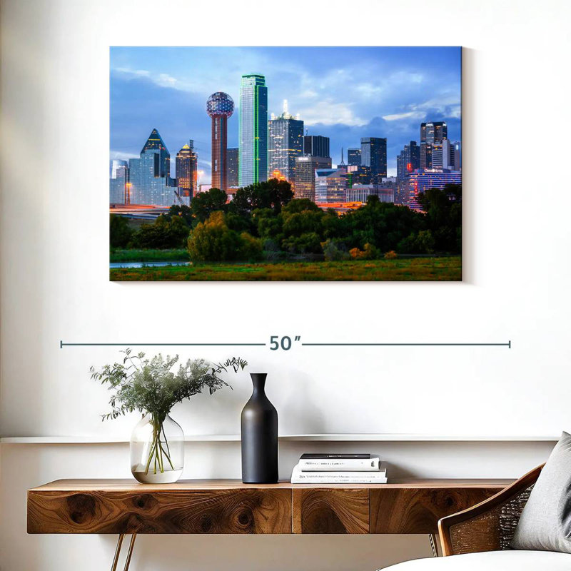 Sireci Iconic Downtown Dallas Skyline