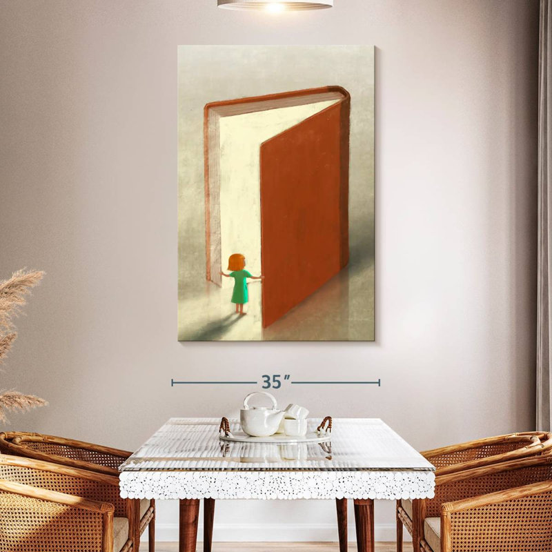 Kerner Discover Reading, 51" H x 34" W