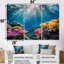 Robertsdale - Ensemble de décoration murale corail sous l'eau-108459320-108459315