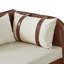 65" Storage Chaise Lounge Sofa Velvet;PU-1400327839