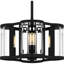 Luminaire suspendu géométrique 4 lumières Astri-1455285572