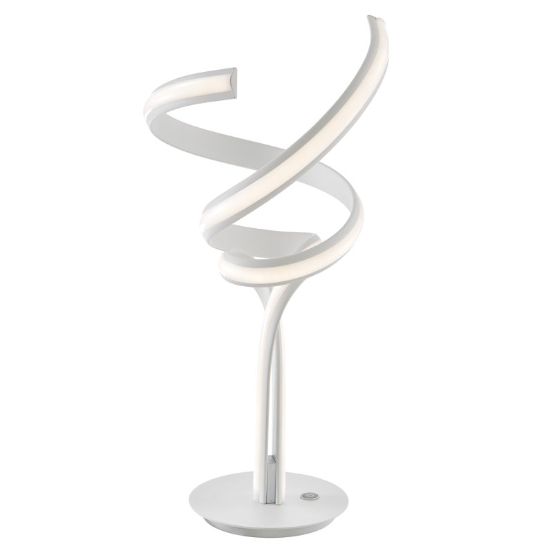 Enola 19" Dimmable Table Lamp, Wood, 1