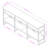 70.68'' Console Table