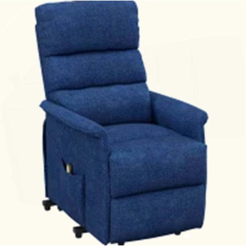 Fauteuil inclinable électrique avec télécommande, Bleu très foncé