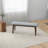 Fabric Upholstered Solid Wood Bench