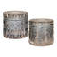 Moors Glass Decorative Jar - Set of 2