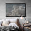 Décoration murale de salon gris, nuages, ciel, classique, minimaliste, relax et calme-98126551-98126552