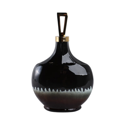 Sagebrook Home 16" Oliver Small Glass Bottle