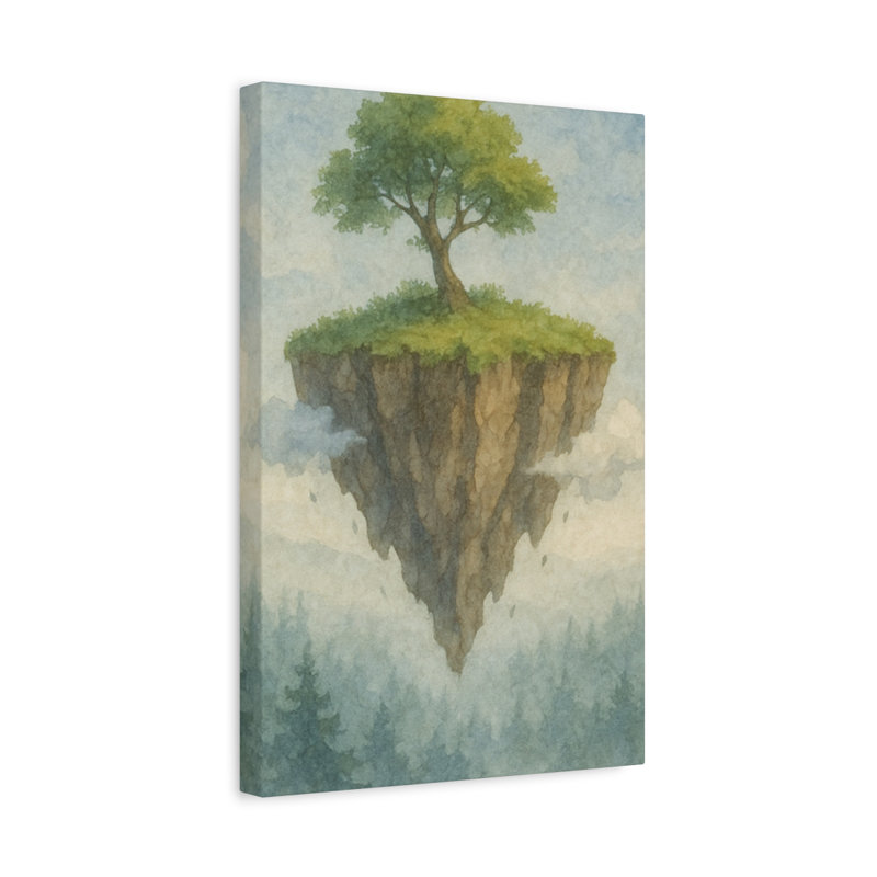 Aaroon Single Picture Frame Print on Canvas, 45.72 cm H x 30.48 cm W