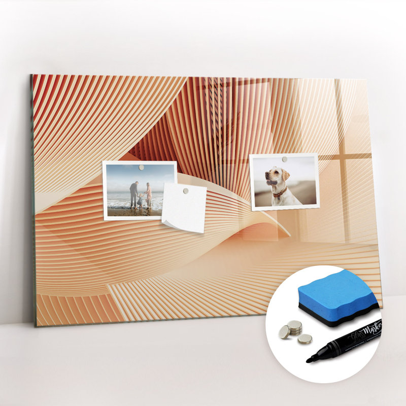 Magnetic Glass Dry Erase Board