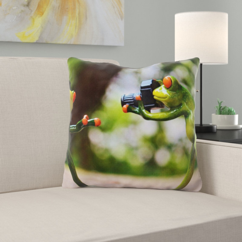 Microsuede Throw Pillow