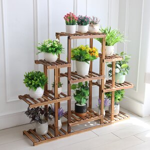 Red Barrel Studio® Brynja Rectangular Multi-Tiered Plant Stand ...