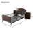 Metal Platform Bed Frame With Light-753579422