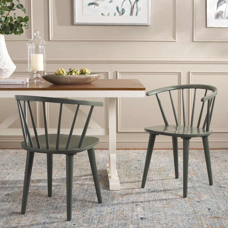 Sheffield Solid Wood Dining Chair, Dusty Green