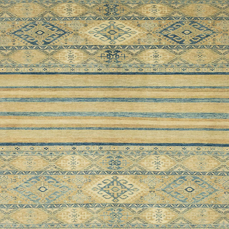 Abstract Indoor Rug, Square 4'