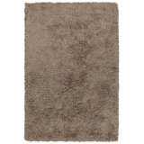 Noely Wool Area Rug in Brown