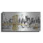Art mural en métal «New York Skyline I Yellow Bridge» par Avery Tillmon-101679290