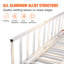 Rampe pour fourgon et VUS de 1,5 po en aluminium pliable VEVOR