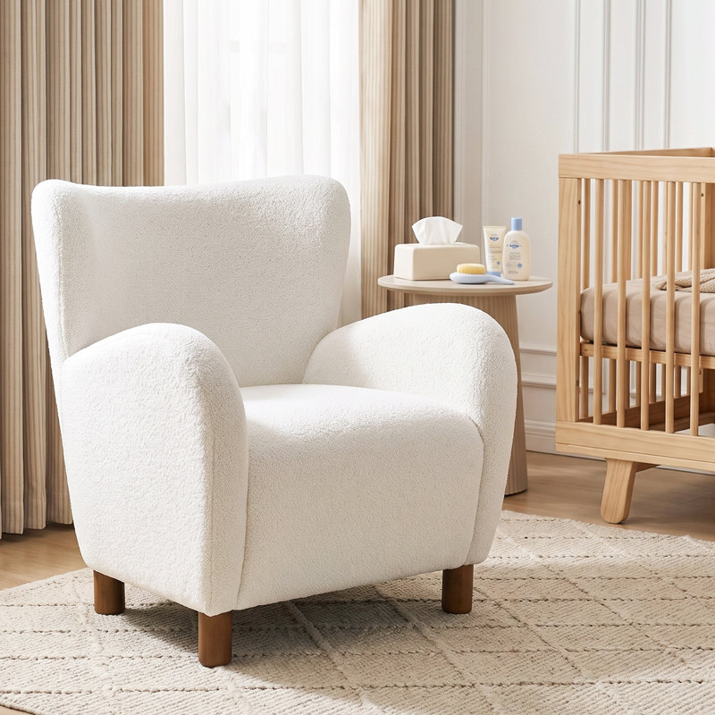 Fauteuil Stella Fluffy Teddy Boucle Cloud