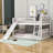 Extine Full Over Full Wood Bunk Bed with Slide-1340885625