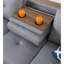 Canapé modulaire en similicuir 2 pièces Irine-83130869