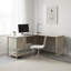 Grey Finish L-Shaped Desk | Gift Idea