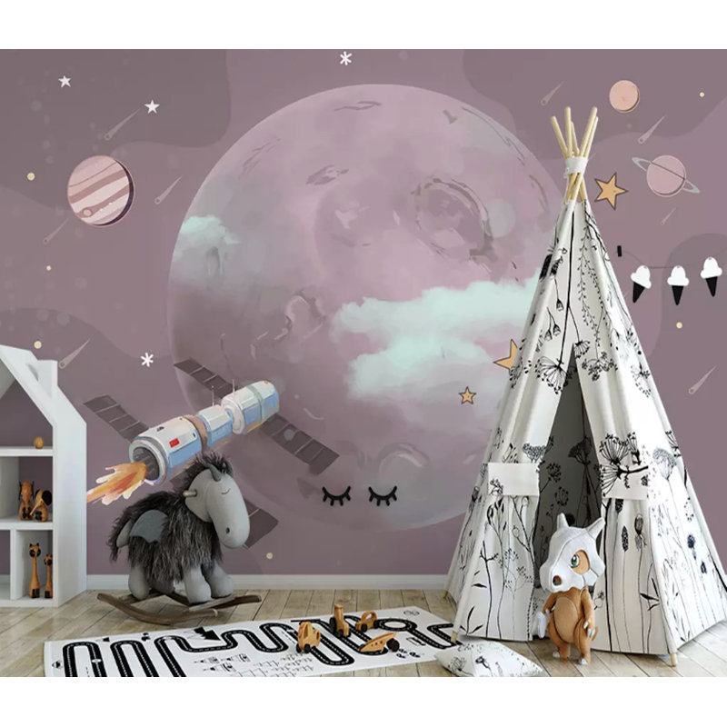 Papier peint texturé amovible Farrel Kids, l 204 po x L 114 po