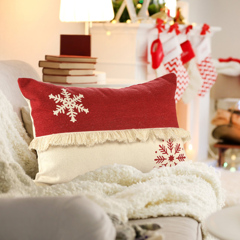 Tassels Cotton Pillow Cover