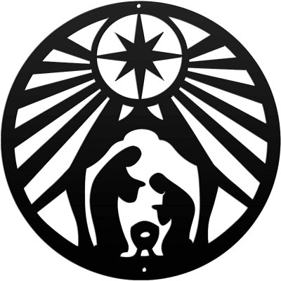 Nativity Scene Wall Décor